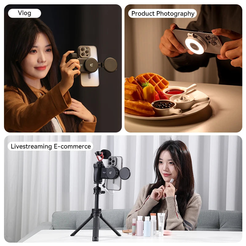 Ulanzi LM19 Bi-color MagSafe Light Phone Stand