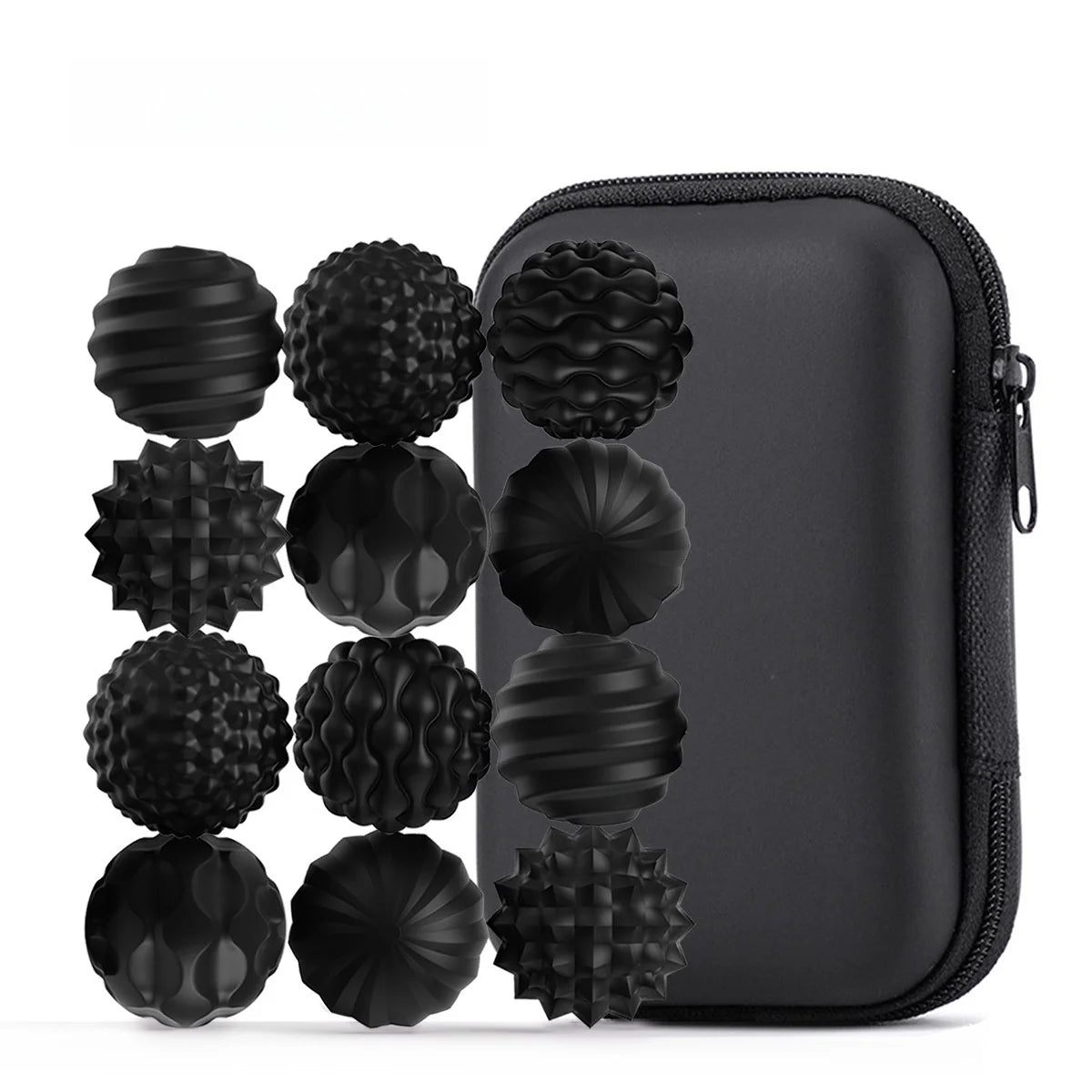 6/12Pcs Magnetic Balls EDC Relief Toys Fidgeting Antistress Anxiety Sensory Toy Magnet Balls For Adult Kids Autism ADHD