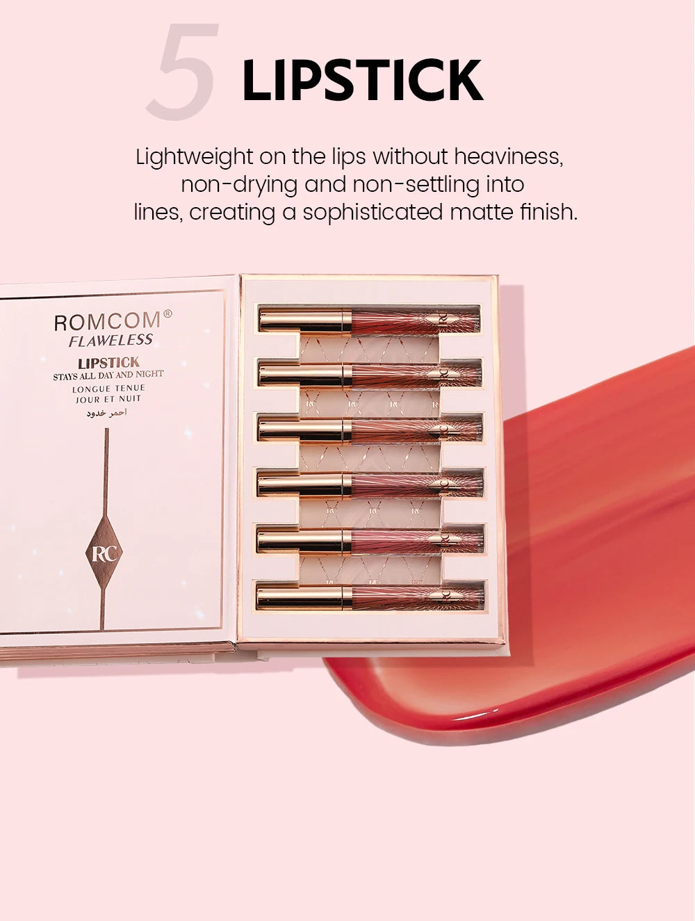 The makeup magic book contains eye shadow, lip gloss, powder blusher highlight, an ideal gift for women in holiday parties