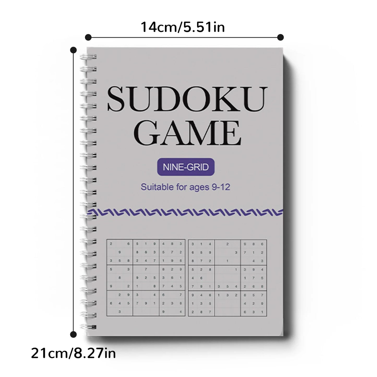 Sudoku for Kids Ages 3-6,6-9,9-12,12+ – Fun Logic Puzzle Workbook Set to Build Focus & Brain Skills
