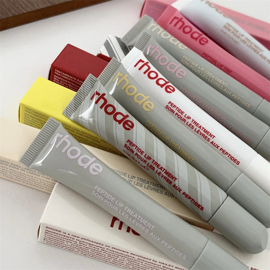 Rhode Summer Lip Moisturizer Lip Balm Smoothing Lipstick Lines Lasting Nourishing Liquid Lipstick Lemontini Toast LipGloss Glaze