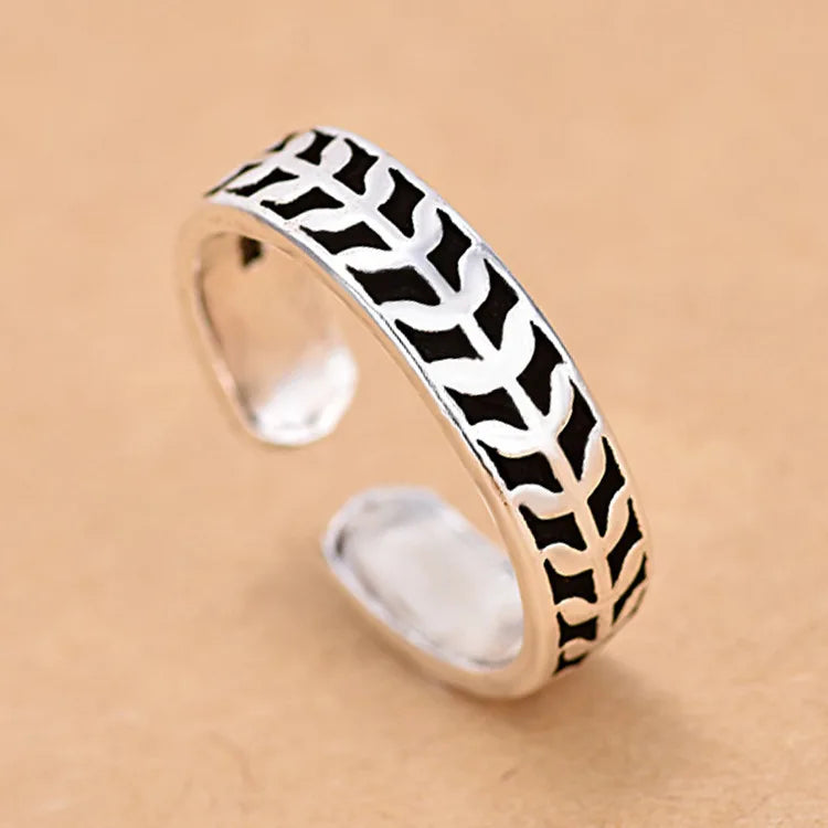 Hot 925 Sterling Silver Ring AAA Zircon Adjustable Simplicity Fashion Exquisite Women Jewelry Accessories Wedding Party Gift