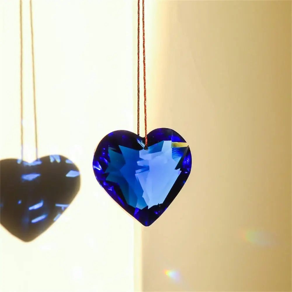 1PCs K9 Crystal Prism AB Clear Faceted Large Oval Chandelier Crystal Hanging Ornaments DIY Suncatcher Pendants Rainbow Maker