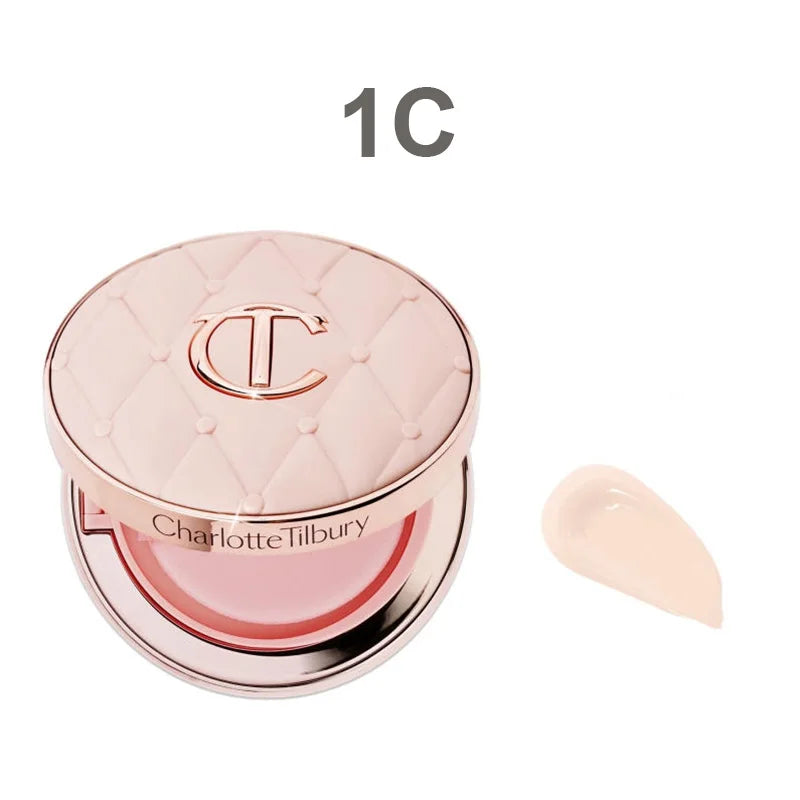 Shimmer Makeup Air Cushion Charlotte Tilbury Lightweight Moisture Oil Control Two Color Heart Shape Powder Blusher Unique Design
