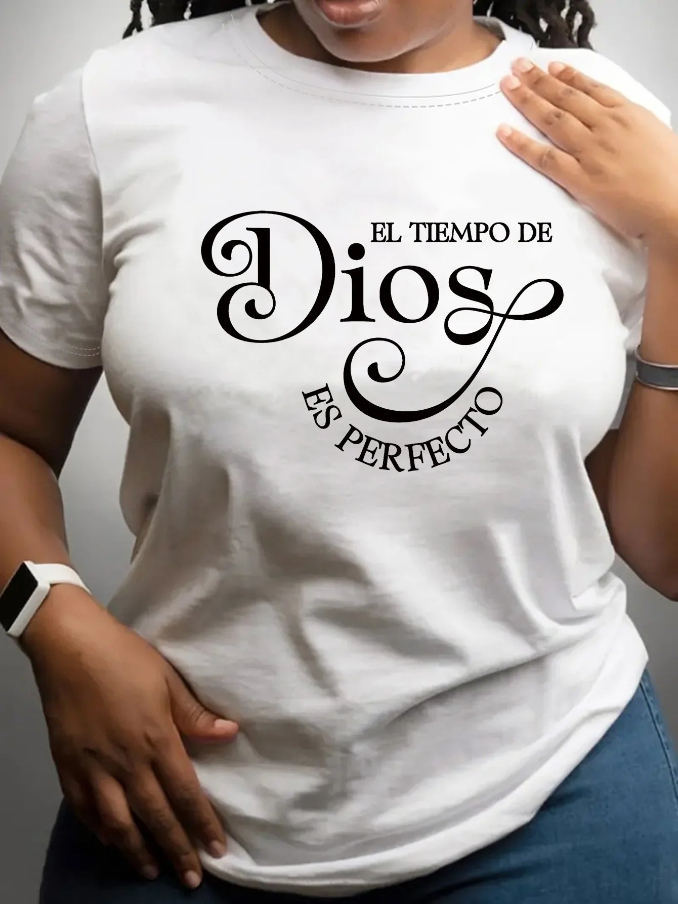 Women's Casual Short Sleeve Crew Neck T-Shirt Green Letter Print Top Regular Fit for Spring & Summer Graphic Text Tee