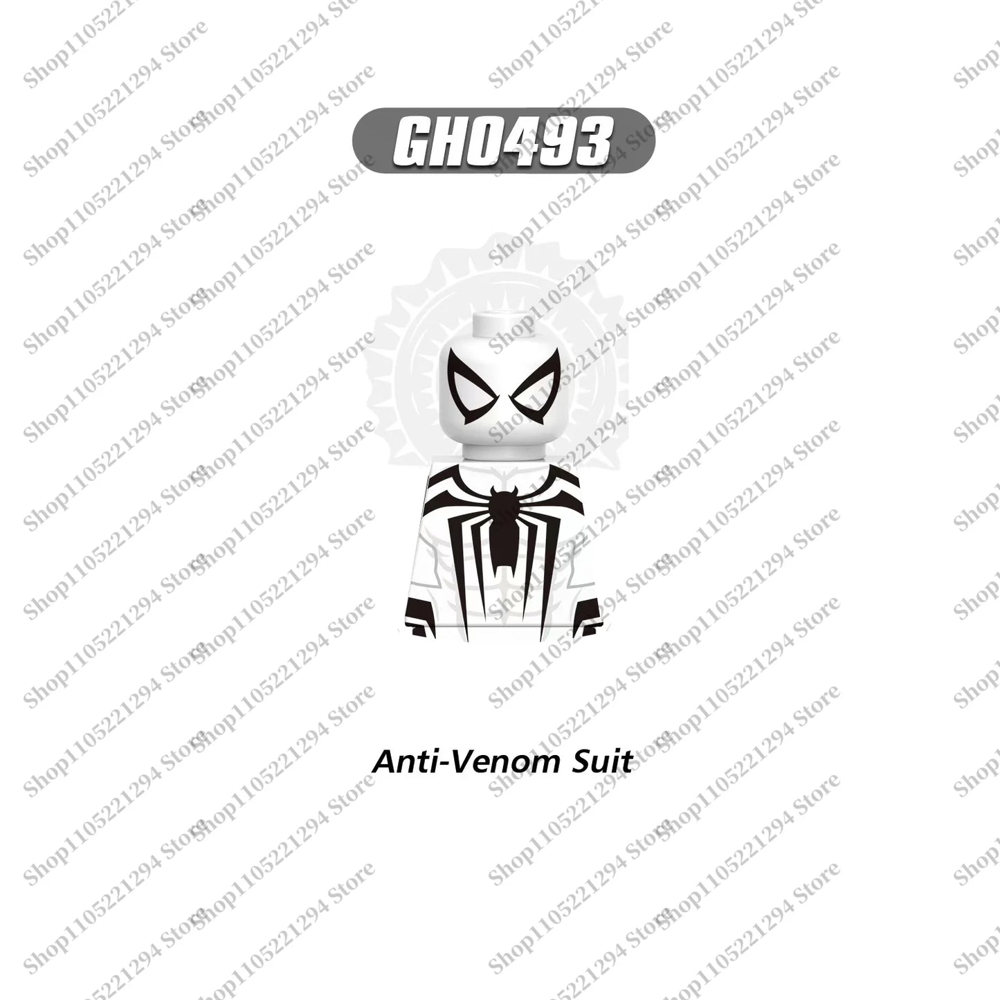 Marvelbuilding blocks toy  MINI brick toys Ant-man Spider-Man Fantastic Four educational human-shaped DIY toys holiday gifts