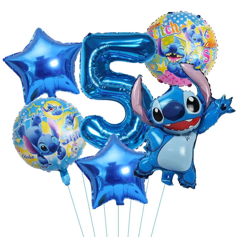Disney Stilt themed party disposable cutlery paper cup paper plate table bra flag children's birthday party decoration set