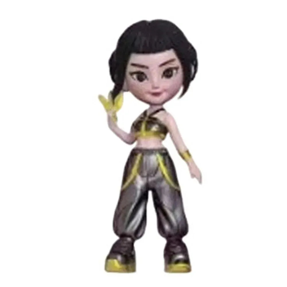 2025 Hot Anime KPop Devil Hunter Doll Vinyl Toy Rumi Mira Zoi Character Vinyl Mask Blind Box Ornament Toy
