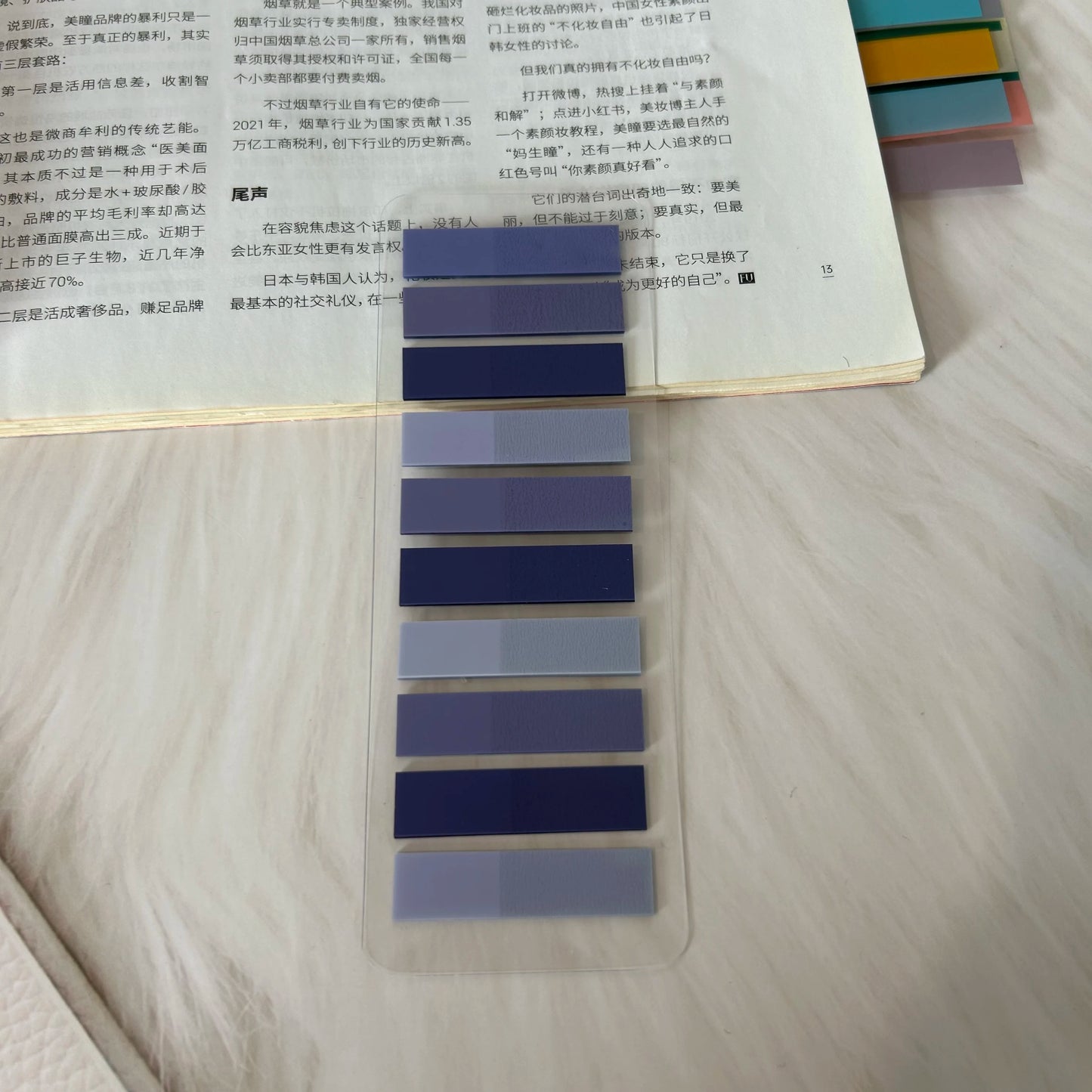 4800-200Sheets Transparent Note Book Tabs Index Creative Memo Pads Sticky SchoolOffice Stationery Self-Adhesive Stickers