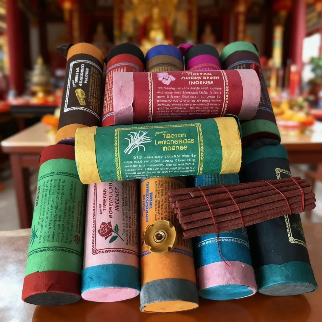 Tibetan Cedarwood Incense Nepal Hand Make Short Sticks Ancient Traditional Incense Spirit Healing Lemongrass Mint Cinnamon Odor