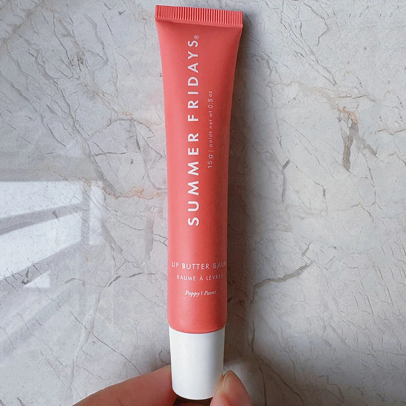 Summer Friday's Vanilla Beige Lip Balm Moisturizing Transparent Lipstick Set Smooth Soft Tube Mirror Lip Gloss Lip Makeupv