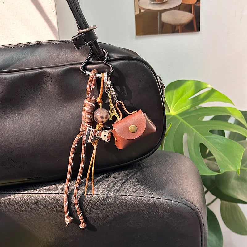 Ins Creative Sweet Cool Style Fashion Bag Hanging Decoration Phone Case Pendant Keychain Decoration Hanging Chain