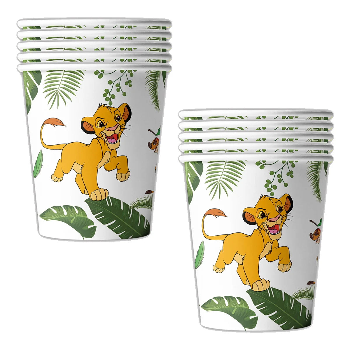 Disney The Lion King Birthday Party Decoration New Plates Cups Napinks Tablecloth King Lion Birthday Balloon Party Favor Balloon