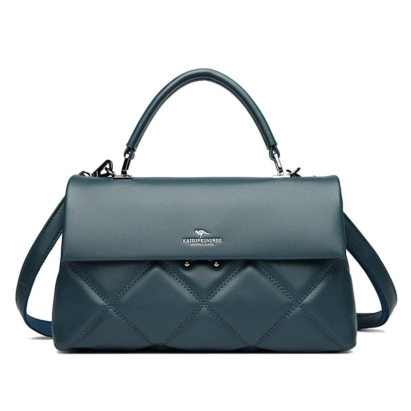 Women's Bag New Trend Korean Handbags Designer Luxury Brand Ladies Shoulder Bags Soft Leather Fashion Versatile Crossbody Bags