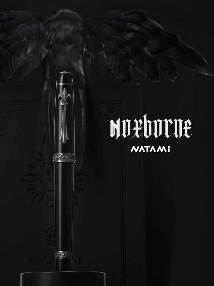 Natami Vacuum Filling Fountain Pen Fine Nib No.6 Smooth Writing Office Business Gift Pen