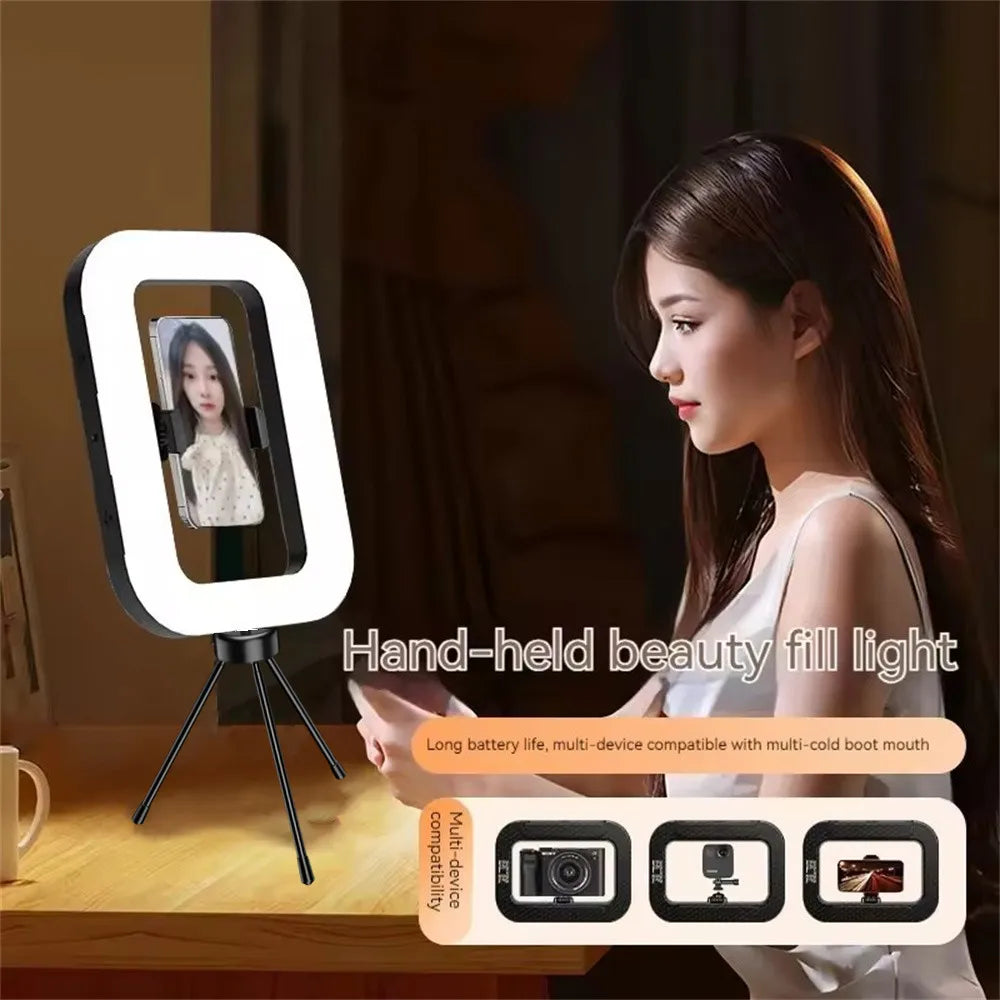 Handheld Ring LED Rechargeable Fill light