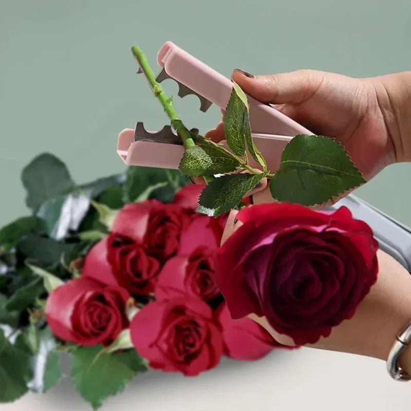 1/3/5/10PCS Rose Thorn Remover Flower Thorn Stem Leaf Stripper Rose Pincers Portable Florist Gardening Tools Bonsai Tools