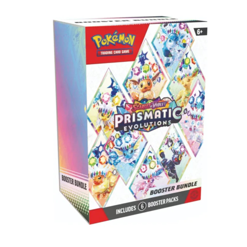 Pokemon Card v10 Booster bundle Destined Rivals Prismatic Evolutions Scarlet Violet 151 English ME01 Booster Cards Toys Gifts