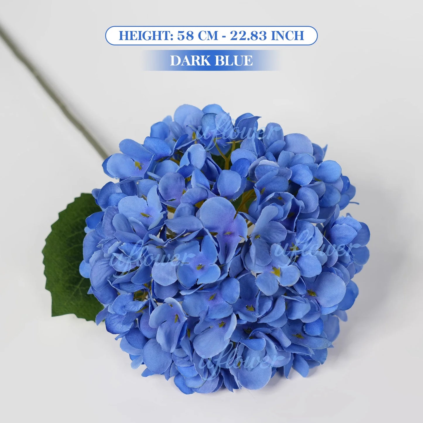 1/5/10pcs 58cm Beautiful Silk Artificial Flowers Hydrangea bouquet for Home Party Wedding living room   decoration accessories