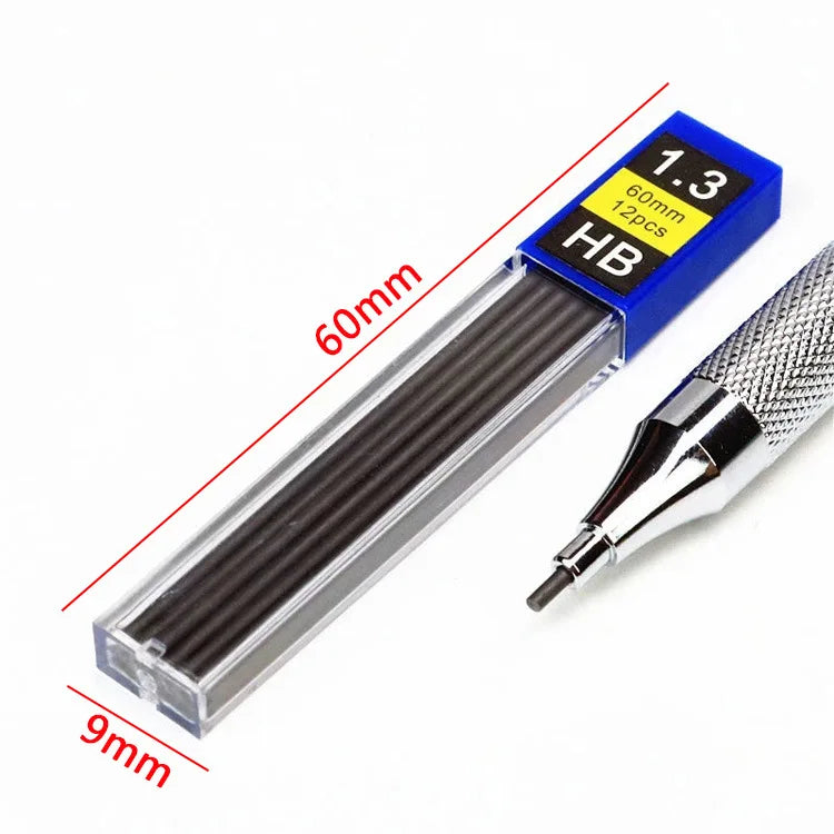 Professional Metal Mechanical Pencil for Sketching 0.3/0.5/0.7/0.9/1.3/2.0/3.0mm