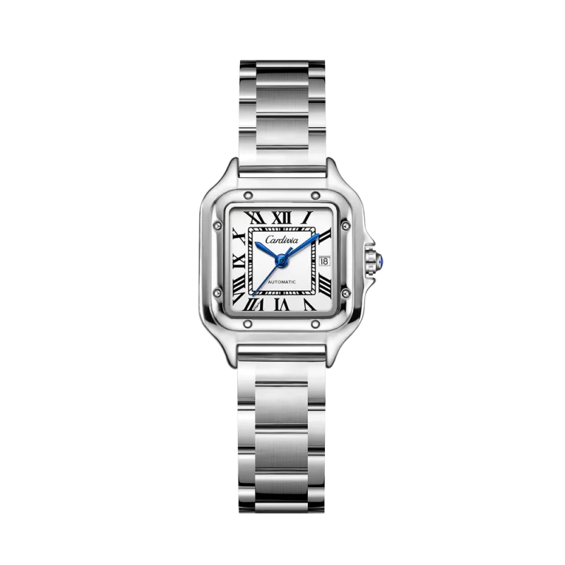 Light Luxury Small Square Elegant Women's Watch, High-End Women's Watch, Luxurious, Fashionable, Casual, Simple, Compact, Trendy Watch for Female Students, European and American Style Quartz Watch, Suitable for Daily and Busi