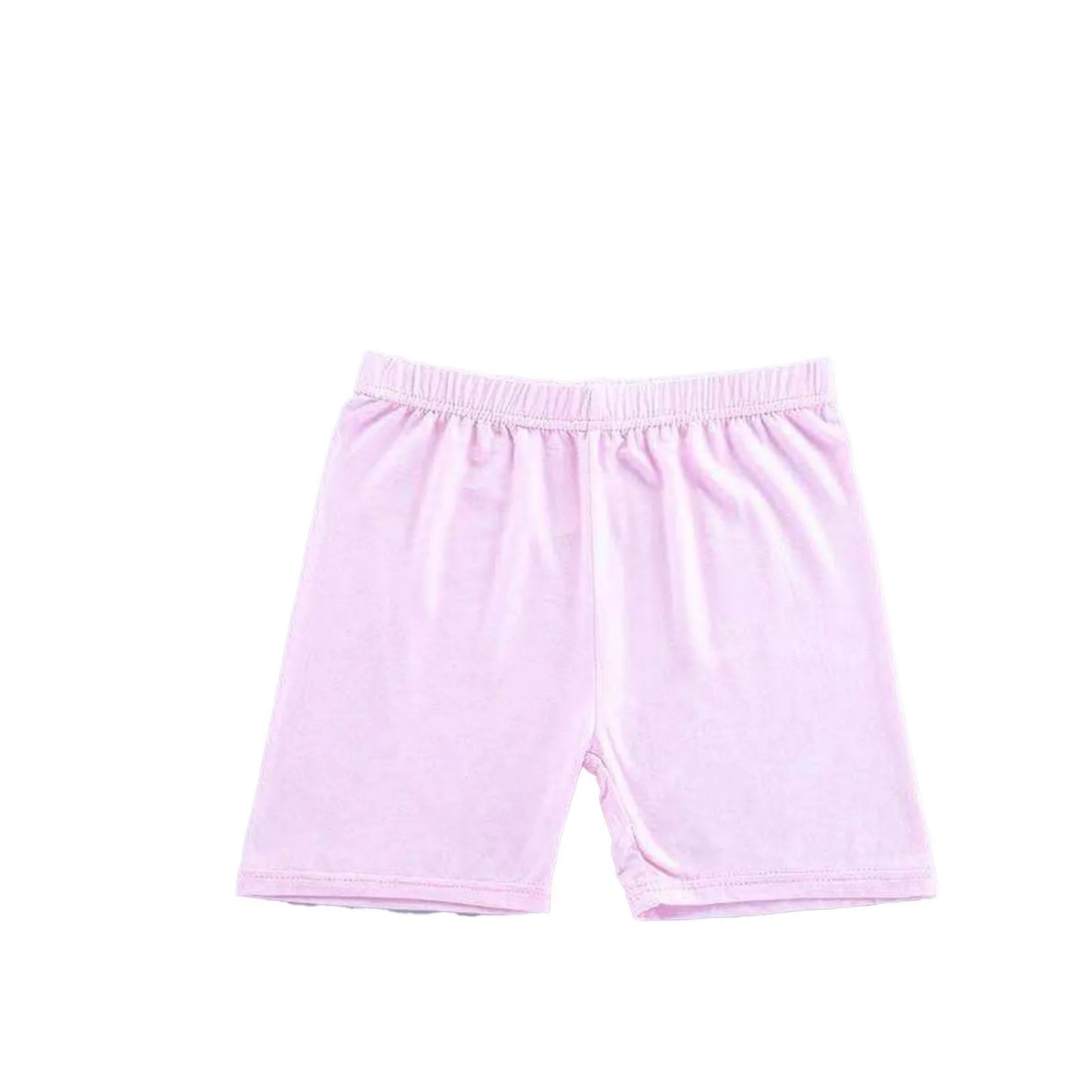 Girls Summer Safety Leggings Cycling Pants Children Anti-emptied Stretch Solid Color Mid-rise Yoga Dancing Shorts 1PC