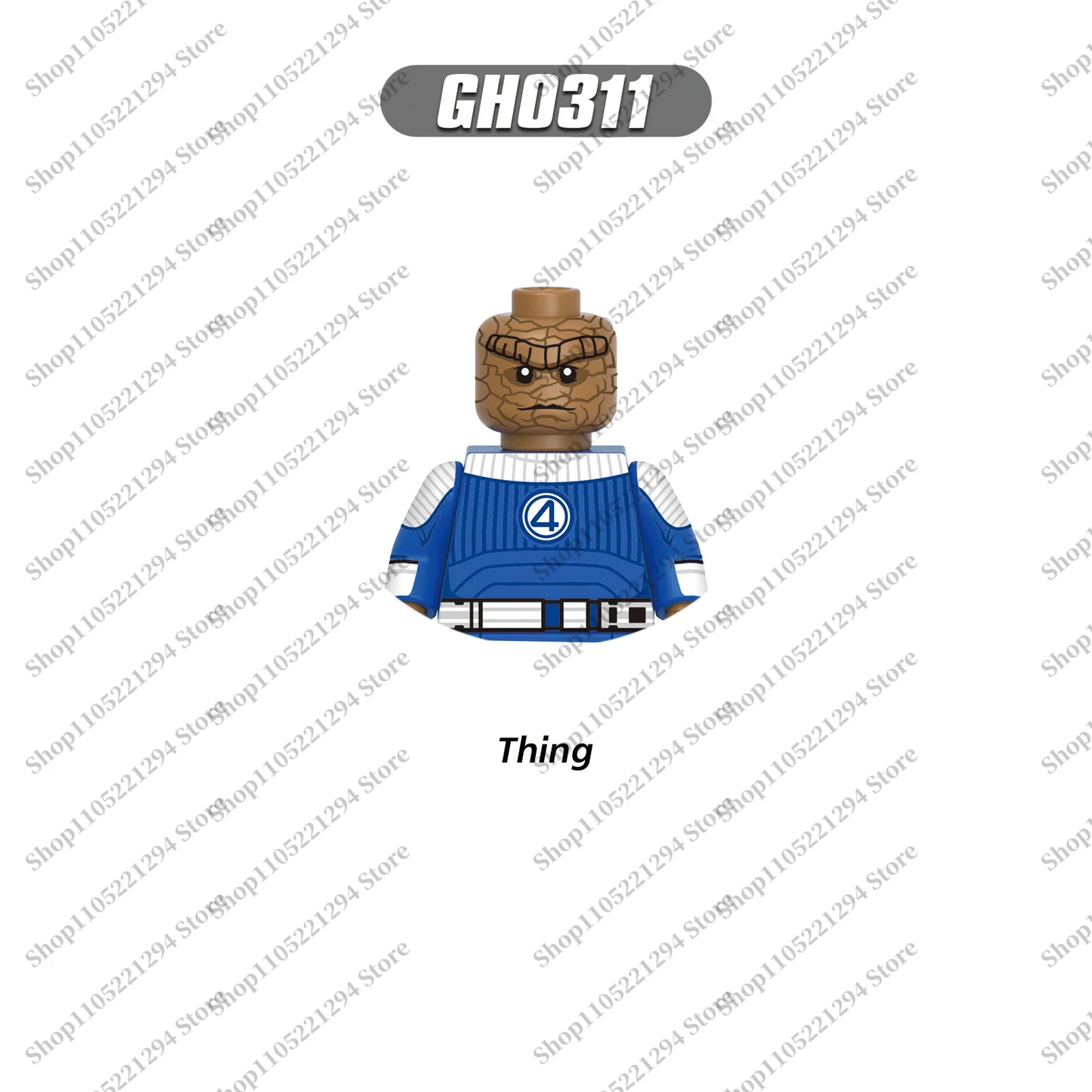 Marvelbuilding blocks toy  MINI brick toys Ant-man Spider-Man Fantastic Four educational human-shaped DIY toys holiday gifts