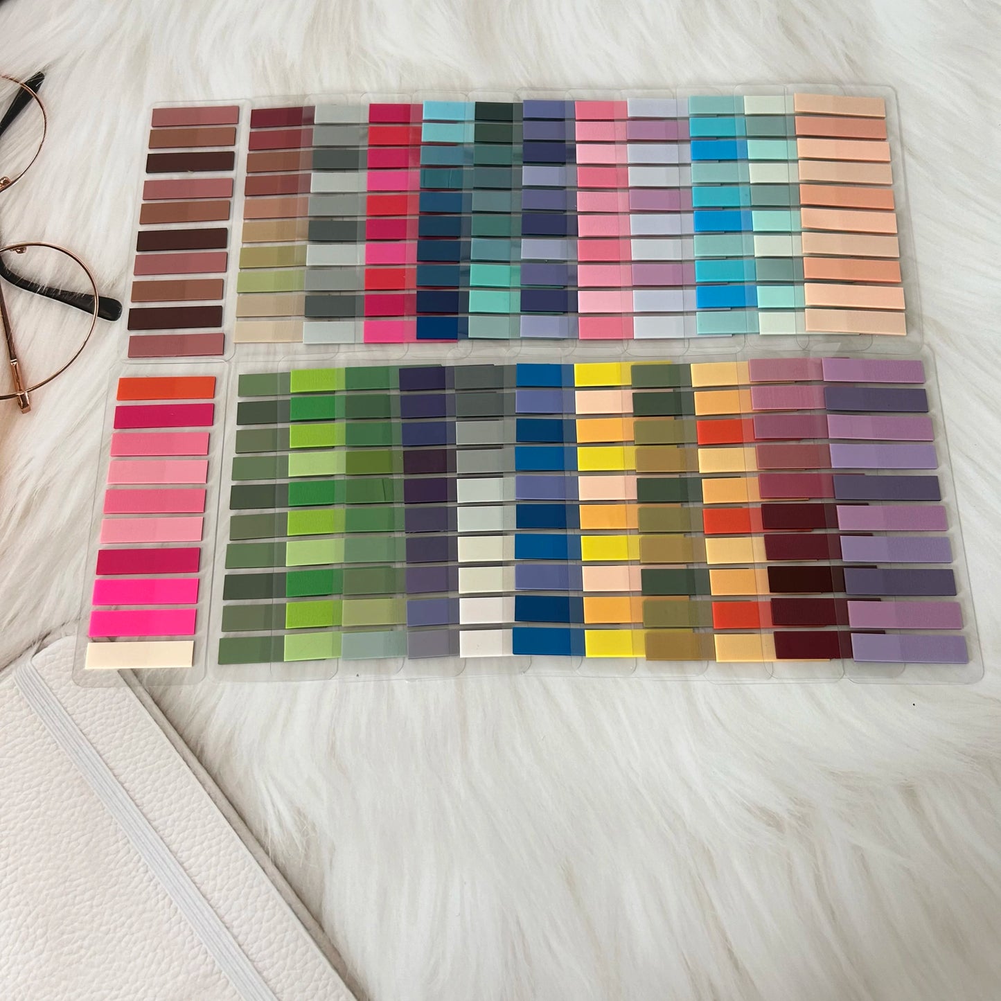 4800-200Sheets Transparent Note Book Tabs Index Creative Memo Pads Sticky SchoolOffice Stationery Self-Adhesive Stickers