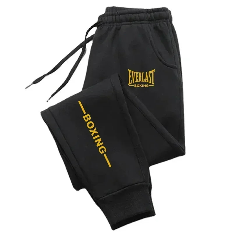 Autumn Winter Men's Jogging Sweatpants Running Male Sport Fitness Sportswear Breathable Pants Homme Casual Cotton Trousers Pants