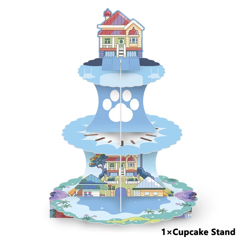 New Cartoon Dogs Birthday Party Decoration Full Set Kit