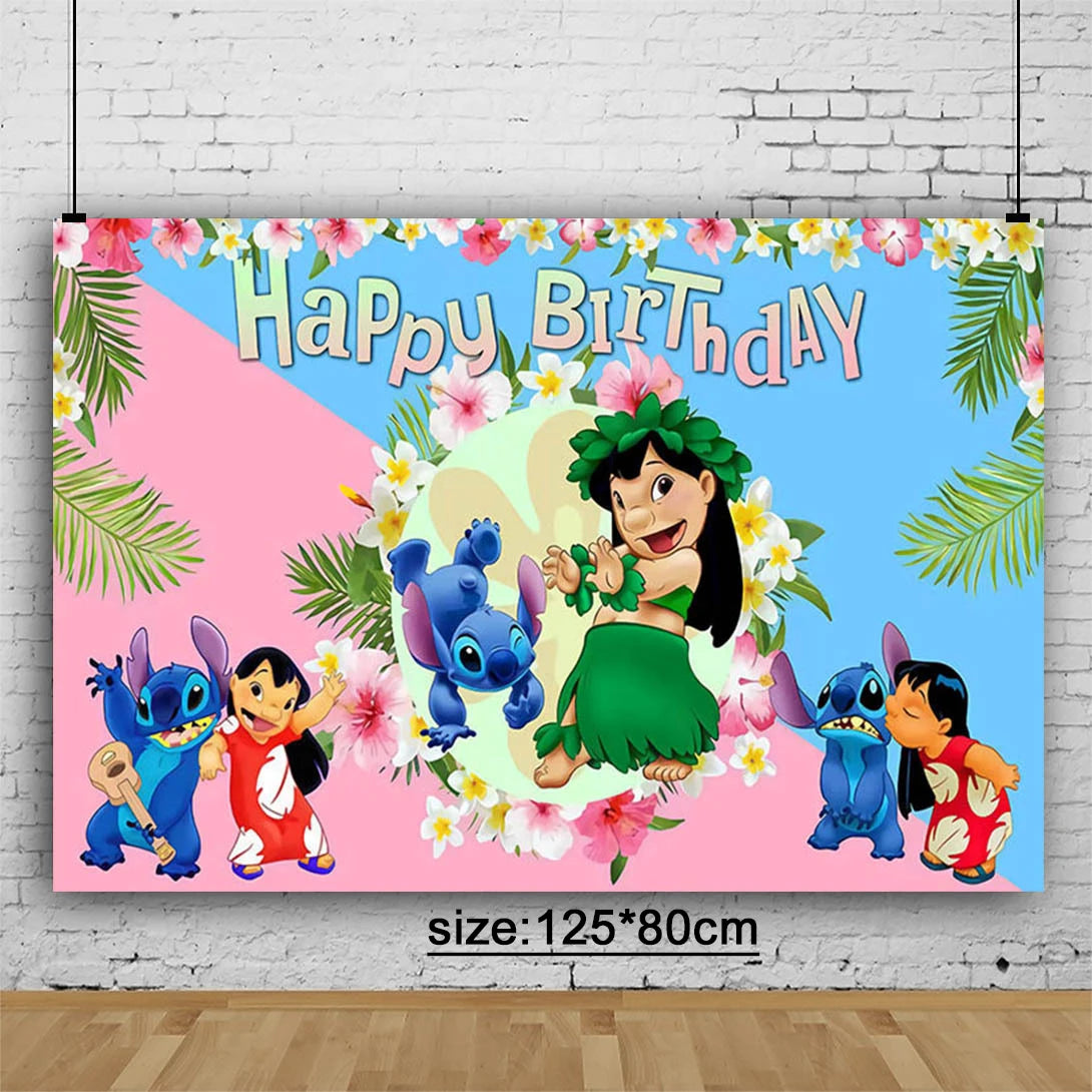 Disney Stilt themed party disposable cutlery paper cup paper plate table bra flag children's birthday party decoration set