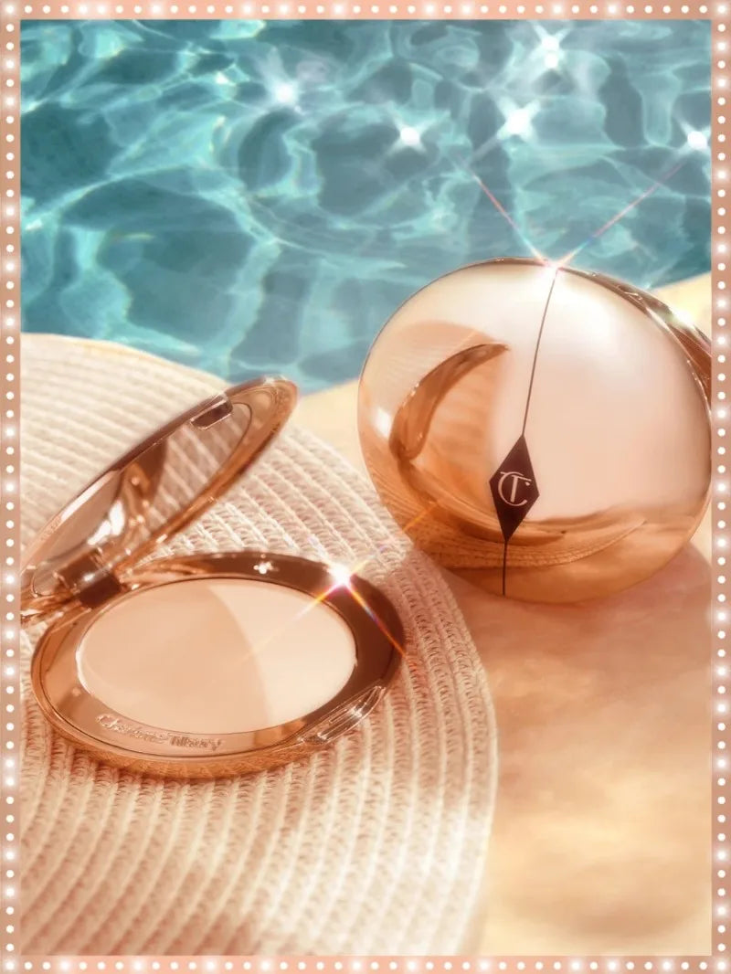 Charlotte Tilbury Liquid Foundation Cushion Foundation Setting Spray Pressed Powder Love 2 Color Powder Blusher Eyeshadow Rouge
