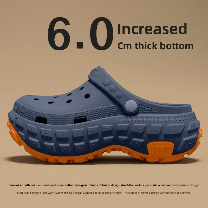Men's driving breathable non-slip hole shoes summer new deodorant non-slip outer wear wear wear-resistant fishing beach sandals