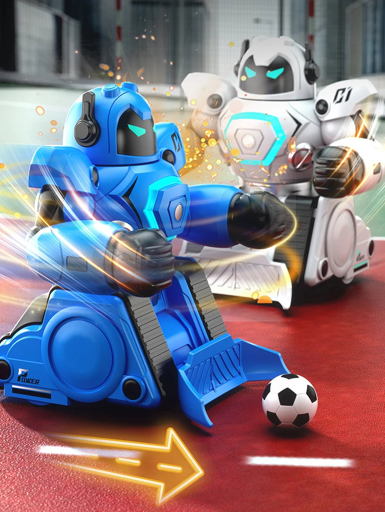 JJRC R30 parent-child interactive remote control football fighting robot double boxing remote control boy DIY children's toy