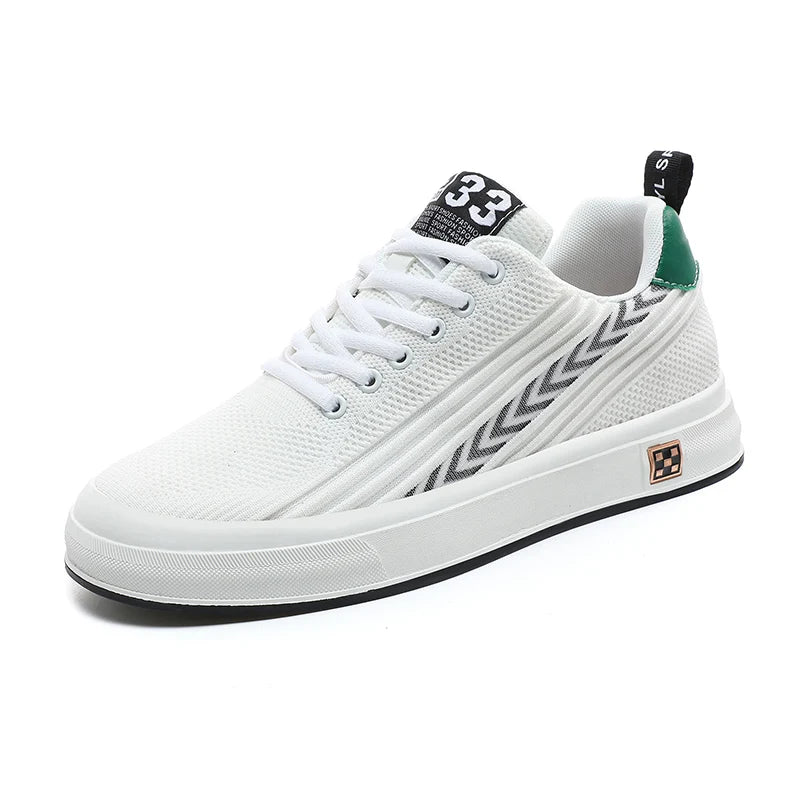 Lift Sneakers Men Booster Shoes Elevator Man Height Increase Insole 6cm Leisure Sports  Plus Size 37-46