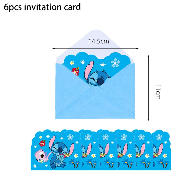 Disney Stilt themed party disposable cutlery paper cup paper plate table bra flag children's birthday party decoration set