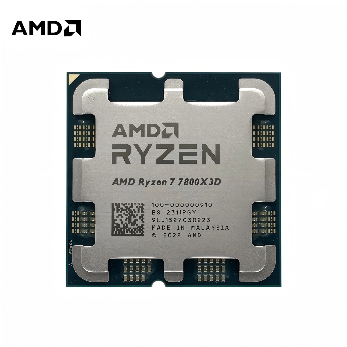 AMD Ryzen 7 7800X3D R7 7800X3D CPU 8-Core 16-Thread 5GHz Unlocked Desktop Processor Socket AM5 Gaming CPU Without Packag