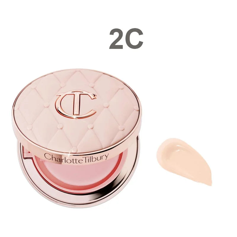 Charlotte Tilbury Shimmer Makeup Air Cushion Lightweight Moisture Oil Control Two Color Heart Shape Powder Blusher Unique Design