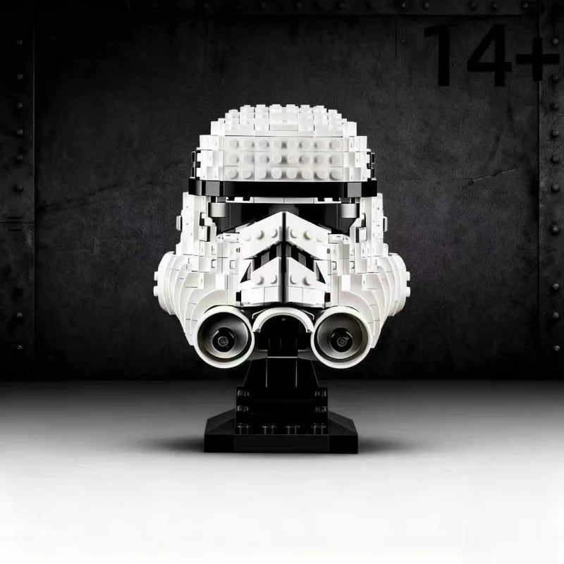 Hot In New Galaxy 647PCS Stormtrooper Helmet Building Block Model Bricks Toy For Kids Adults Christmas Birthday Gifts