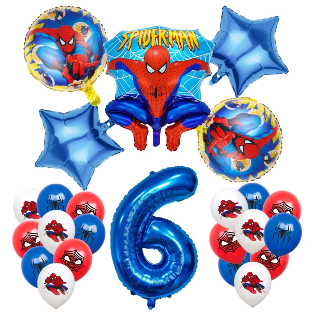 Spider Man Birthday Party Decor Paper Cups Plates Tablecloth For Kids Boy Spiderman Baby Shower Party Decorations Party Supplies