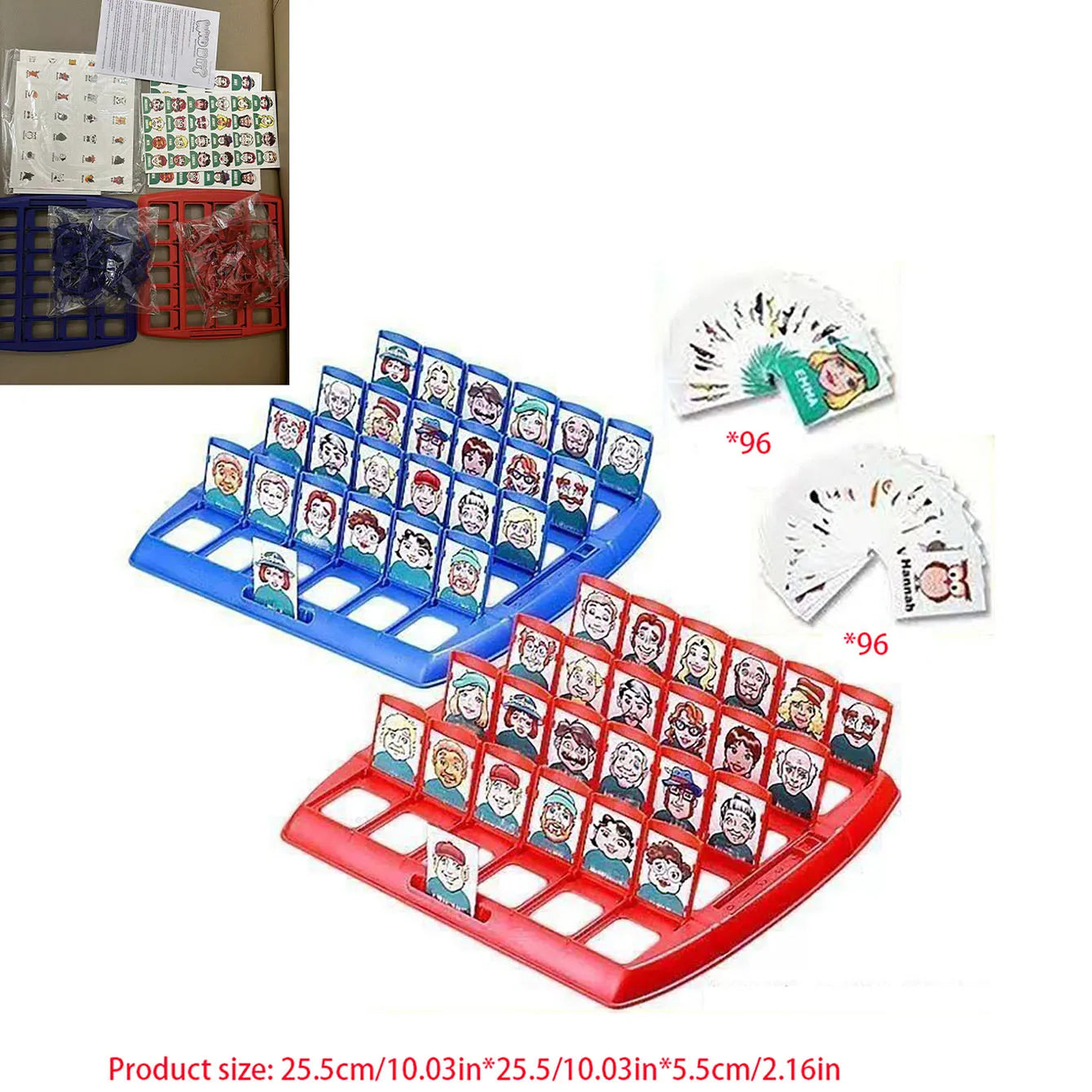 Family Guessing Board Game Who Am I Classic Toys Memory Training Parent Child Leisure Time Party Puzzle Games For Kids
