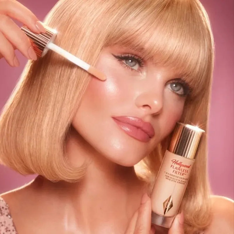 Luxury Charlotte Tilbury Starlight Beauty Liquid Concealer Highlighter Facial Spot Concealer Foundation Skin-friendly Cosmetic