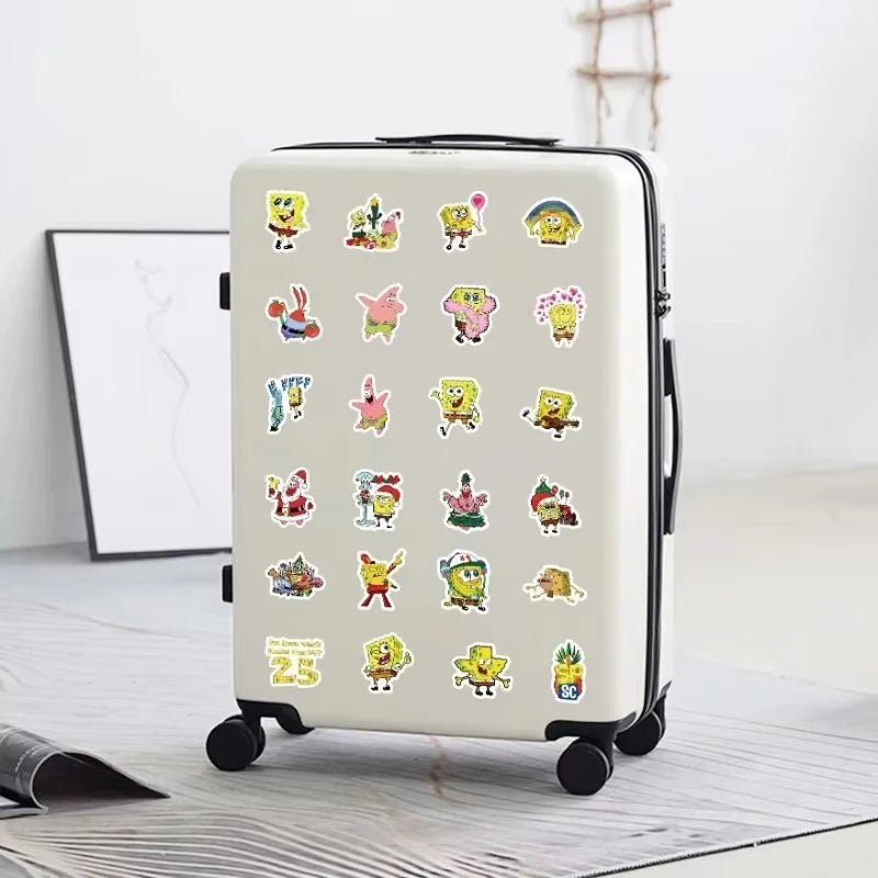 Anime Spongebob Stickers Birthday Party Favor Gifts Supplies DIY Stickers Christmas Stocking Fillers Scrapbooking Decorations