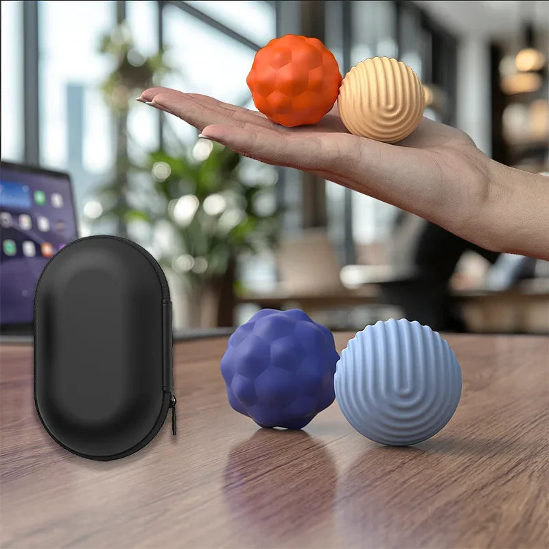 Silicone Magnetic Fidget Balls Silicone Magnets Balls Extra-Large 2PCS 40.5mm Stress Relief Sensory Toys for Autism ADHD Anxiety