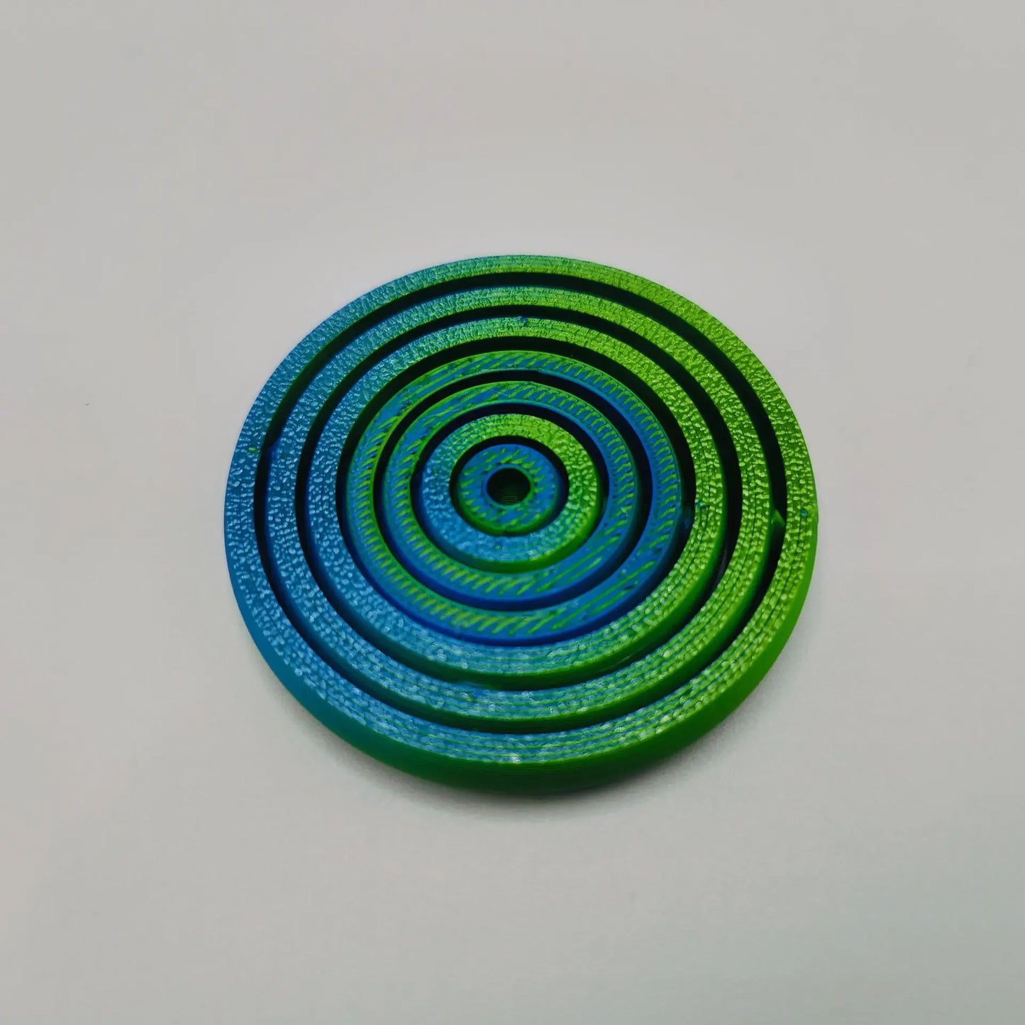 3D Printed 7-Ring Fidget Spinner Universal Gyro Gravity Rotating Anxiety Relief Office Decompression Sensory Toy for Party Gifts