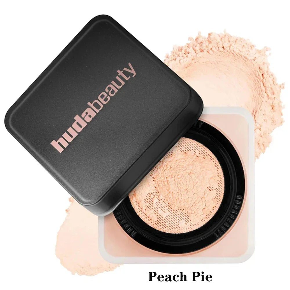 New Huda Easy Bake Loose & Setting Powder Long Lasting Oil Control Matte Waterproof Brightening Loose Powder Makeup Cosmetics