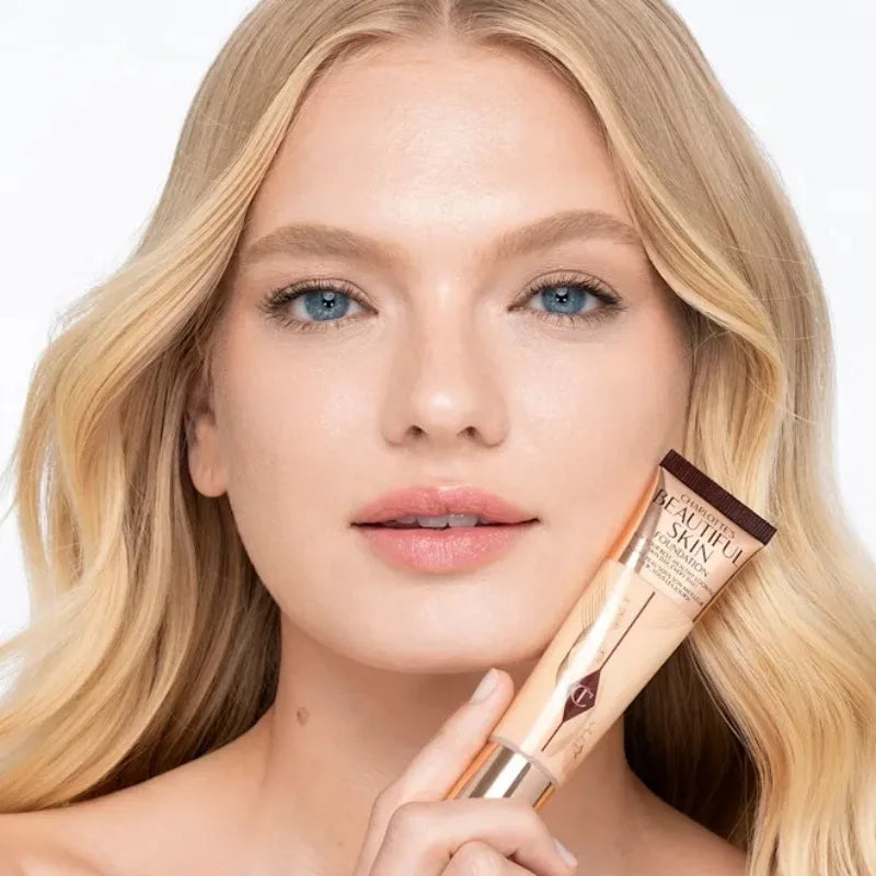 Charlotte Tilbury Softening Essence Liquid Foundation Beauty Skin Radiant Concealer Natural Hydrating Airbrush Flawless Finish