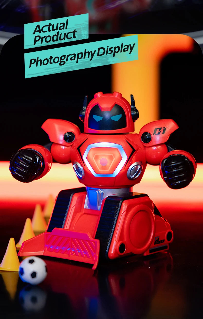 JJRC R30 parent-child interactive remote control football fighting robot double boxing remote control boy DIY children's toy