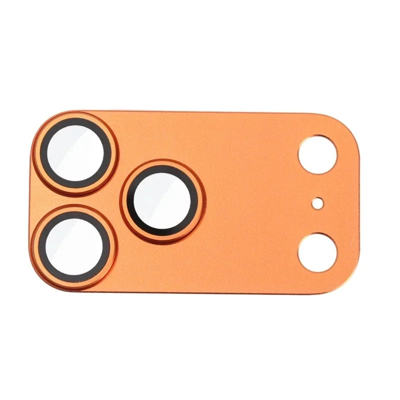 NEW 2PCS For iPhone 17 Pro Max Lens Protector Metal Aluminum Alloy Tempered Glass Camera Cover Shatterproof Hardness Protectors