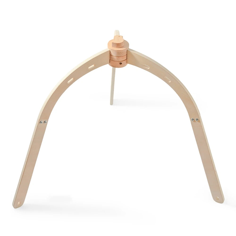 Wooden Baby Play Gym Music Activity Mat 0-12 Baby Months Exercises For The Limbs Sensory Development Toys Mobile Suspended Bell